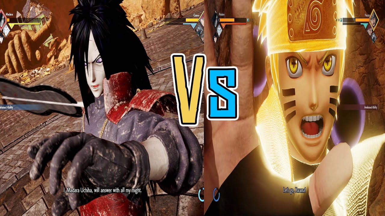 UCHIHA MADARA Vs NARUTO Sage Of Six Path Mod Jump Force DLC Characters
