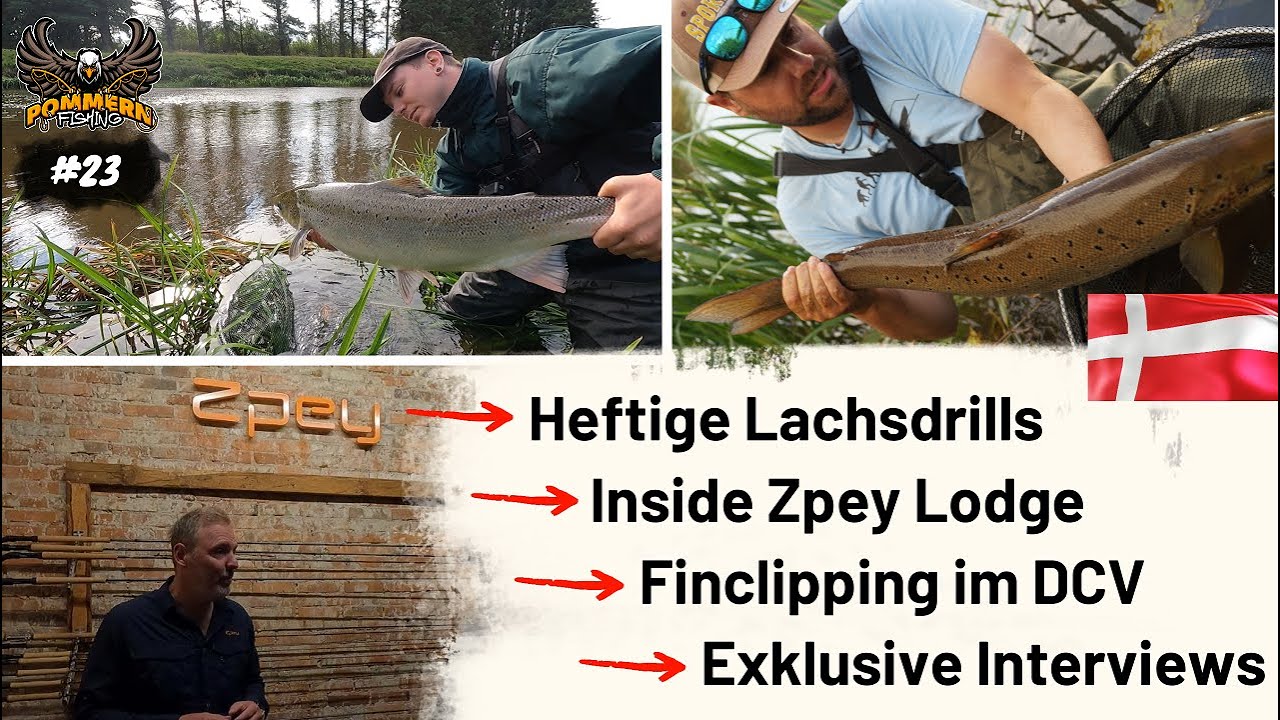 Lachsangeln in Dänemark / Wir zeigen Dir die Zpey Lodge und besuchen das DCV