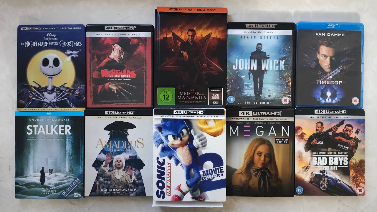 Пополнение коллекции фильмов на Blu-ray № 31: Мастер и Маргарита, Сталкер и др.