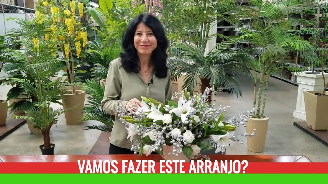 Como Fazer um Arranjo de Natal