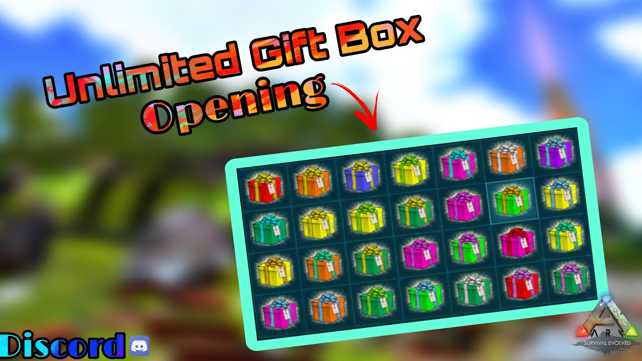 Ark Mobile Unlimited Gift 🎁Box || Amber Gift Box opening ||Chinese unofficial Server|| Op Loot 💰🥵