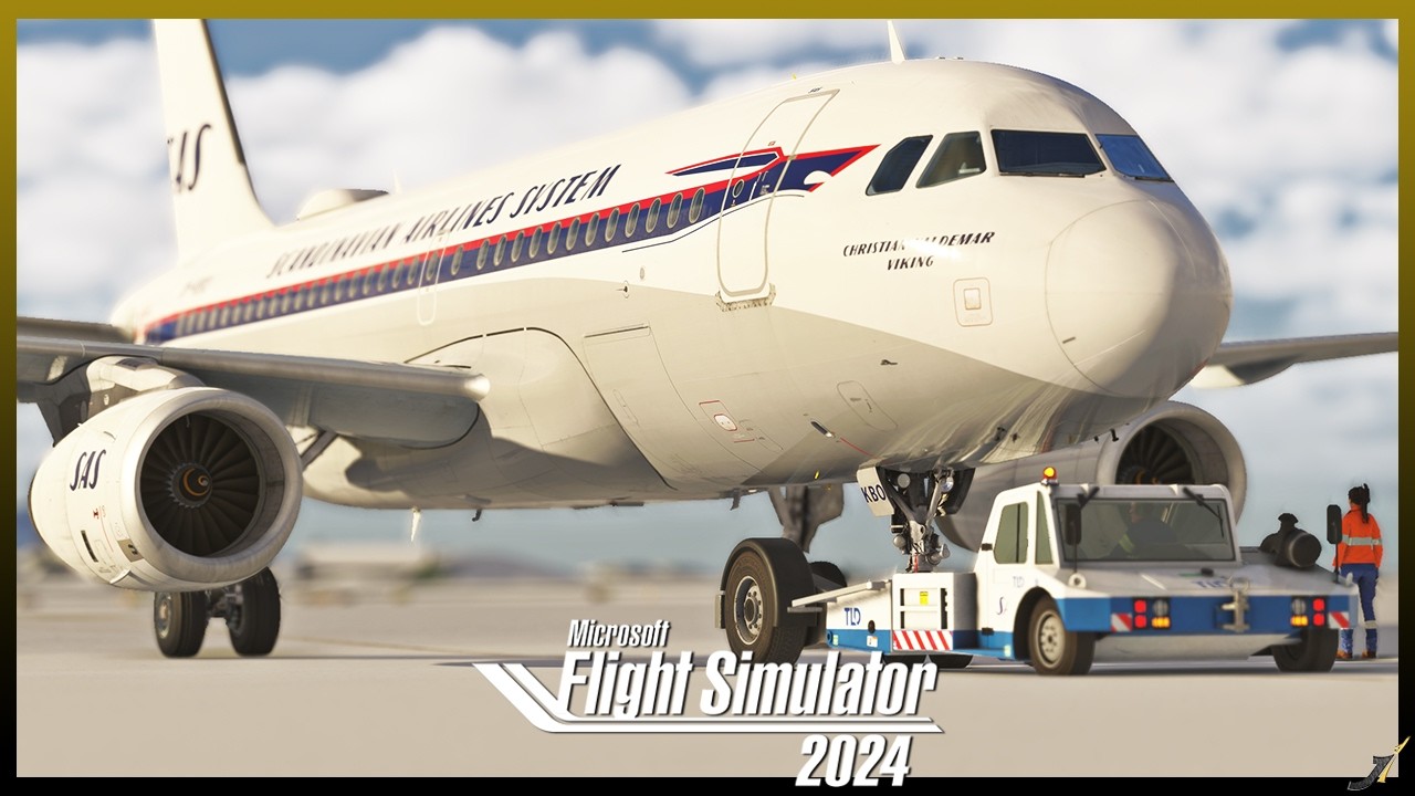 Norwegian winter in the Fenix A319! Bodø ✈ Oslo | MSFS 2024