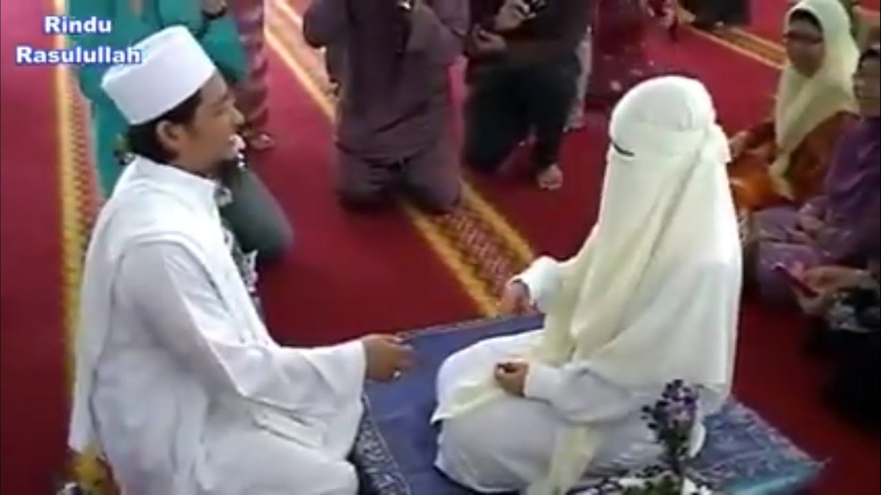 Video Baper Romantis. Pernikahan Ukhti Bercadar Pernikahan Syar'i