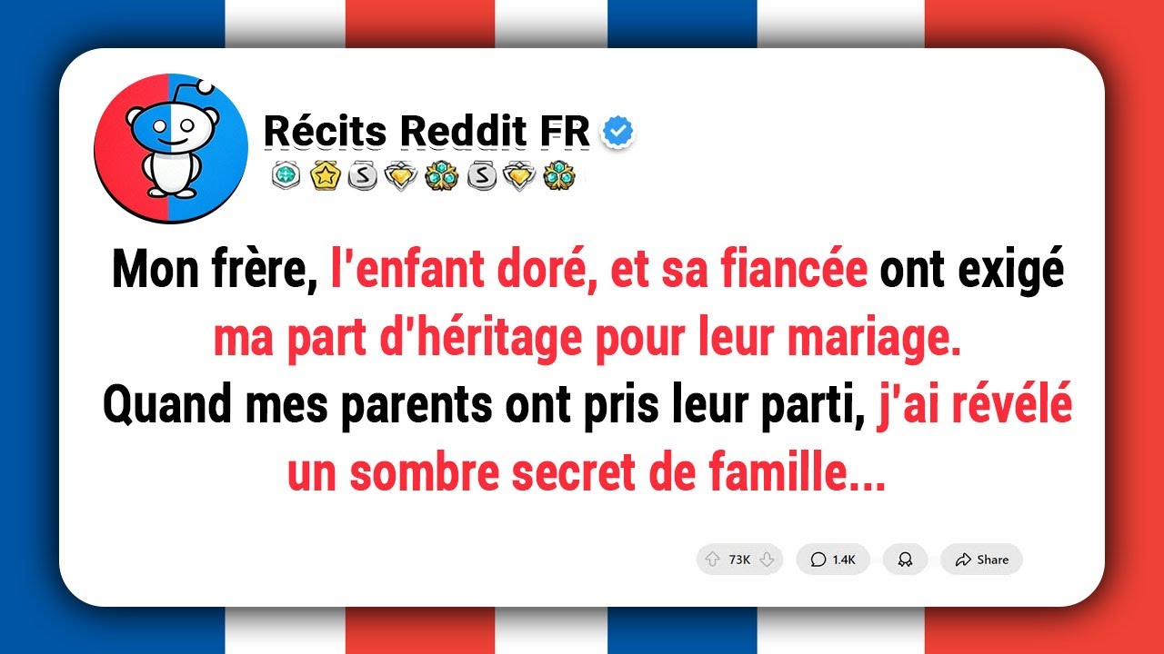 Mon frère, l’enfant doré, et sa fiancée ont exigé ma part d’héritage pour leur mariage. Quand mes...