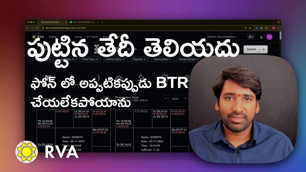 Why Birth Time Rectification is Challenging | Learn Astrology in Telugu