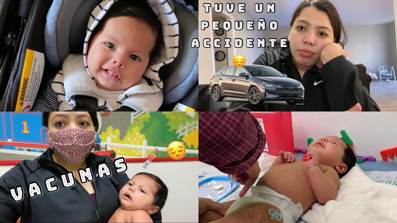 Vacunas de dos meses 💉 | c&oacute;mo reaccion&oacute; mi beb&eacute; 👶🏻 | Tuve un peque&ntilde;o accidente 😓