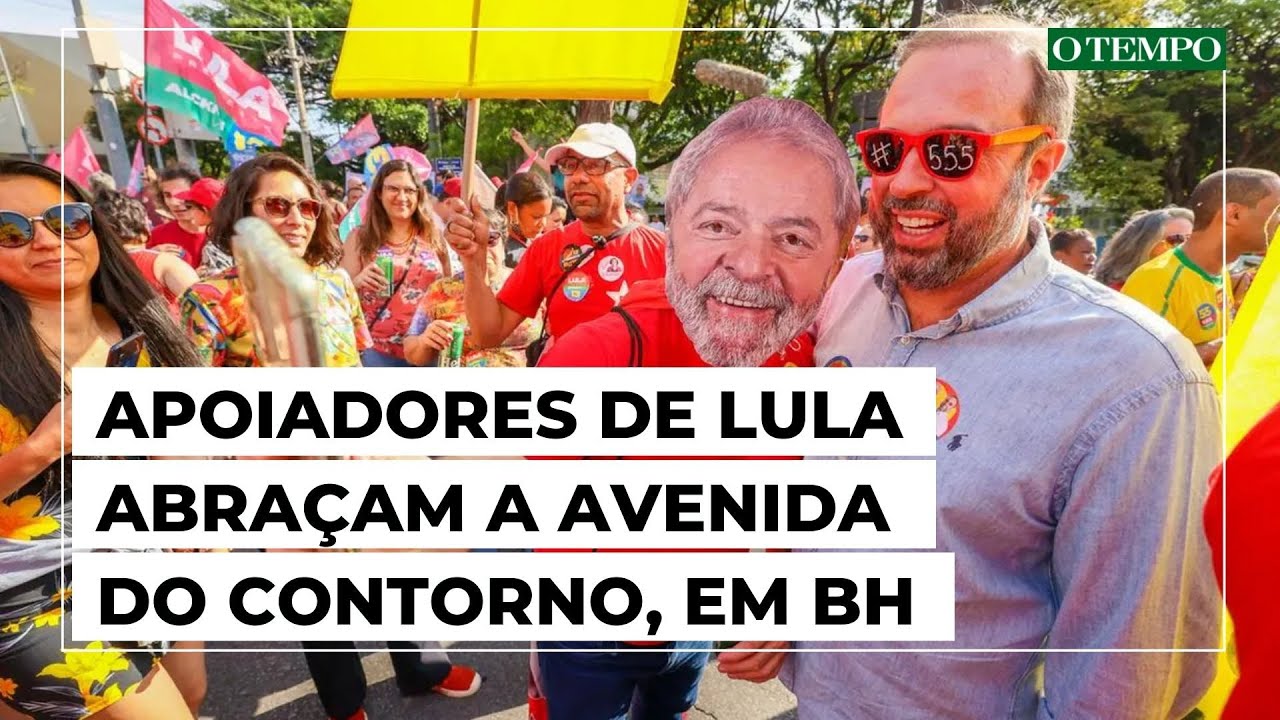 Em BH, apoiadores de Lula fazem 