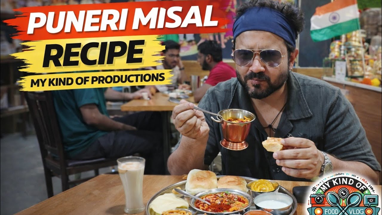 Zanzanat Puneri Misal full recipe | Authentic Maharashtrian Street Food | My Kind of Productions 