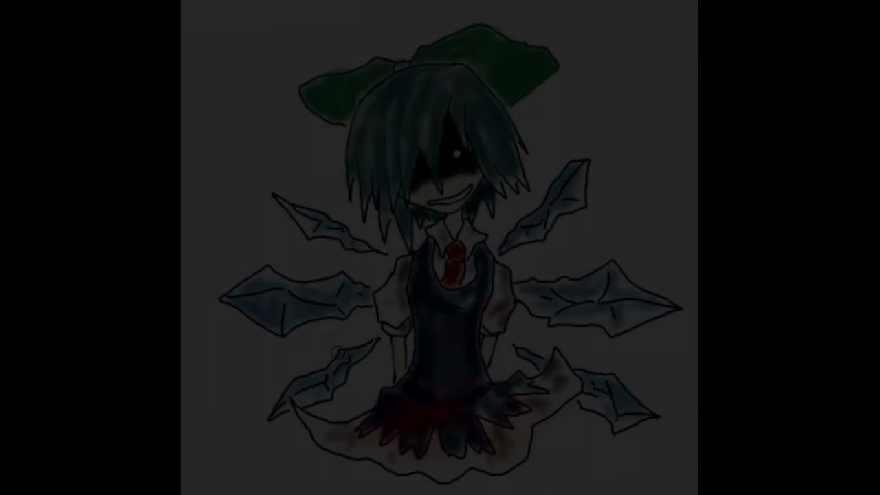 Cirno with a gun