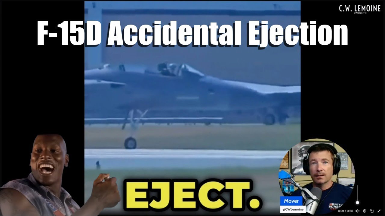 F-15D Incentive Rider Ejects on the Ground