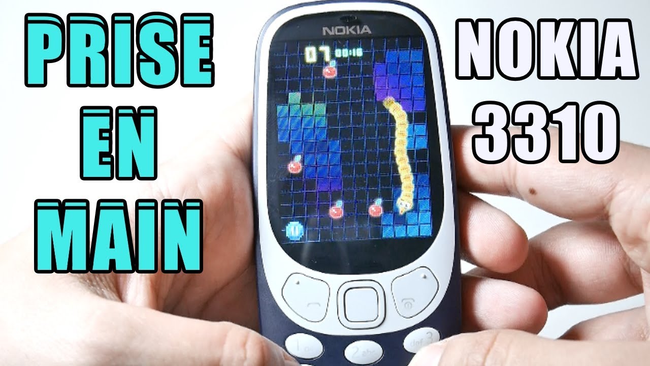 Nokia 3310 (2017) : Déballage & Prise en main