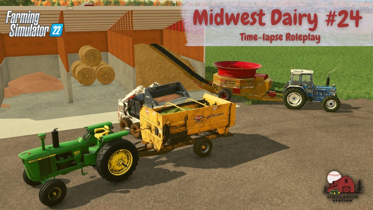 Choring with Maize Plus - Midwest Dairy - Ep. 24 - Time-Lapse Roleplay