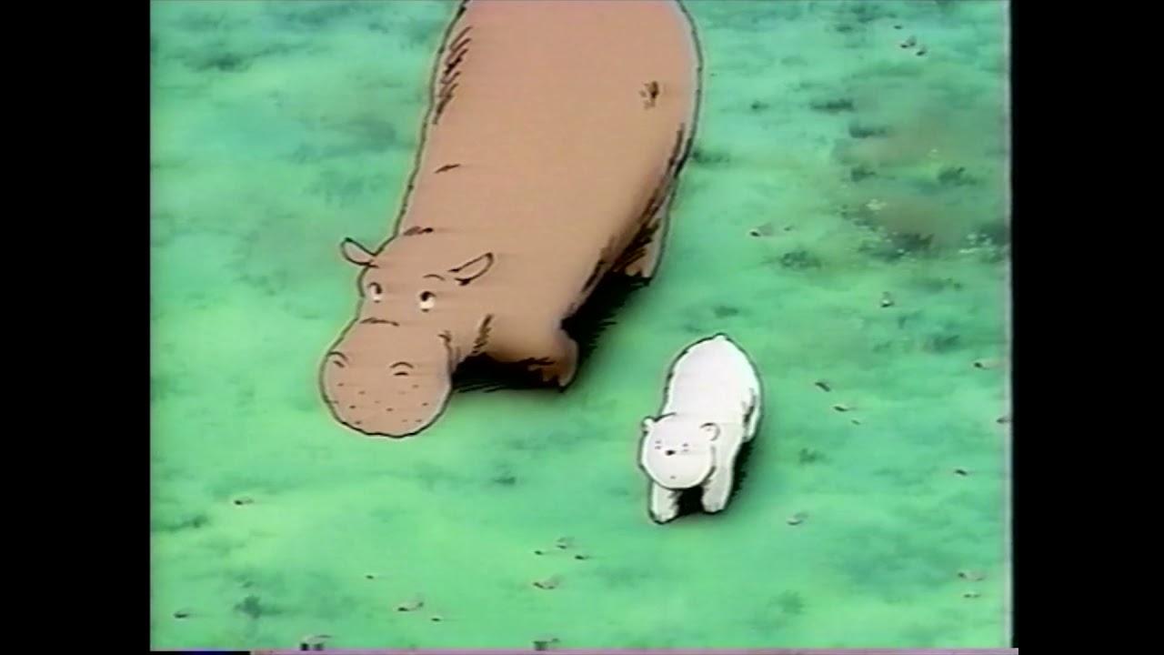 Little Polar Bear: Shirokuma-kun, Doko e?, 1990 (リトルポーラベア しろくまくん, どこえ?, LQ Rip + English Subs)