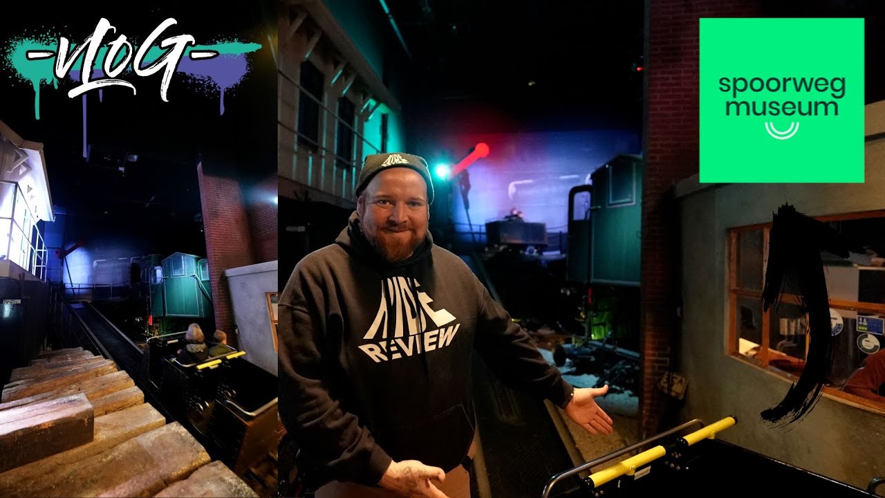 Unglaublich schönes Museum für Eisenbahner & Dark Ride Fans - Nederlands Spoorwegmuseum - VLOG