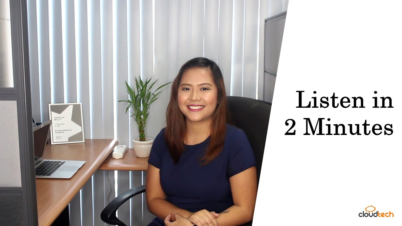 Listen in 2 Minutes: Meet a Functional Consultant | CloudTechERP