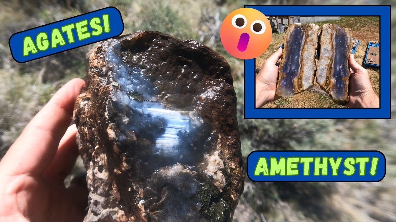 Rock Hunting Short Creek for Agates and Amethyst!