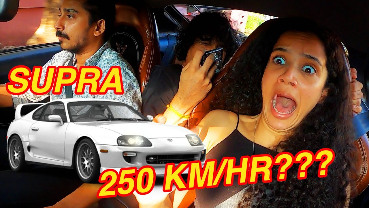 МЫ ехали БЕЗУМНО БЫСТРО НА SUPRA!!!!