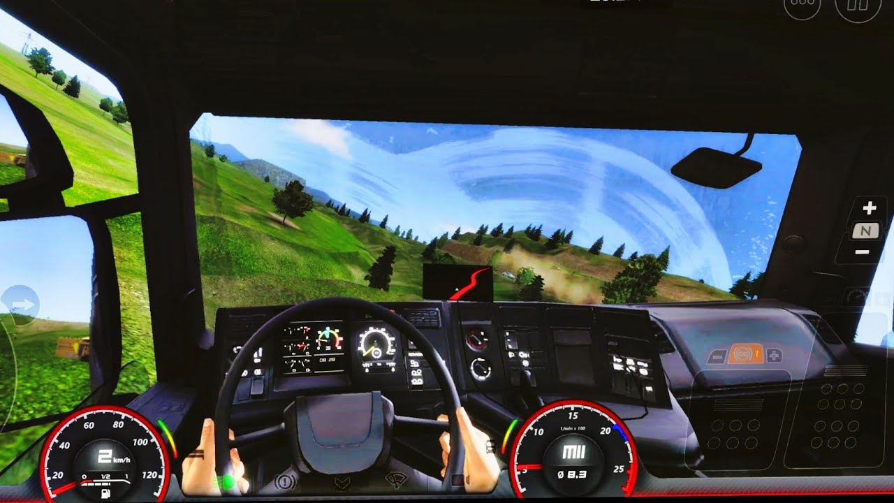 Ultimate Night Trucking Journey | Mountain Roads, Highway Chaos & Realistic Driving Simulation
