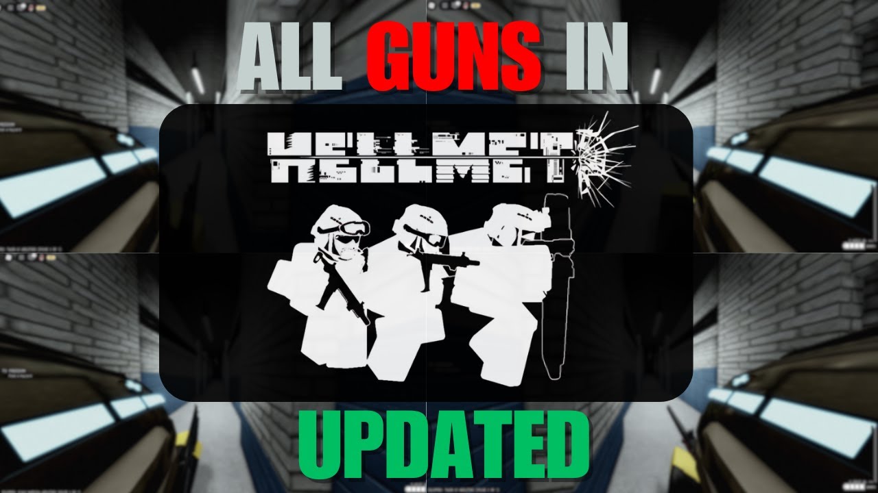 HELLMET - All guns, their stats and abilities showcased [UPDATED]