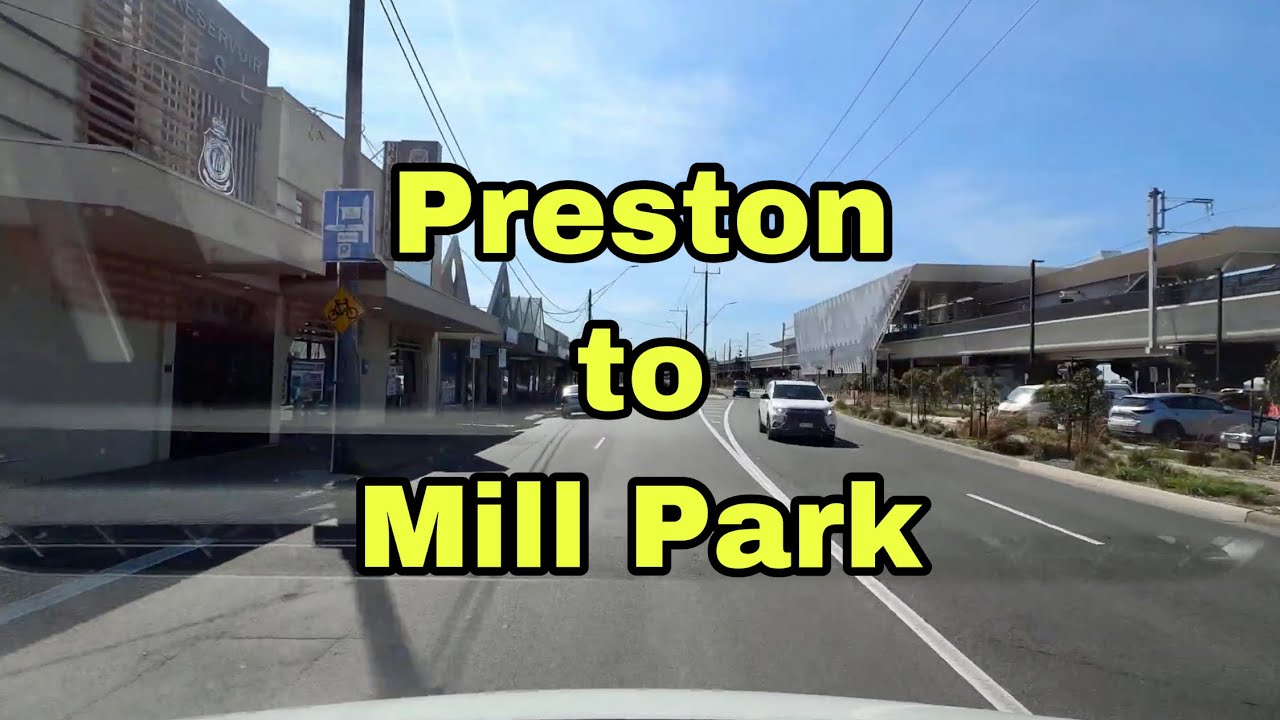 Preston to Mill Park VIC | Road View Australia [4K]