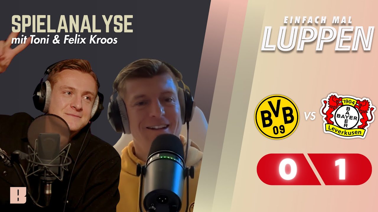 Dortmund VS Leverkusen – Ein glücklicher Sieg?! | Die Luppen TV Spielanalyse - feat. Robert Andrich