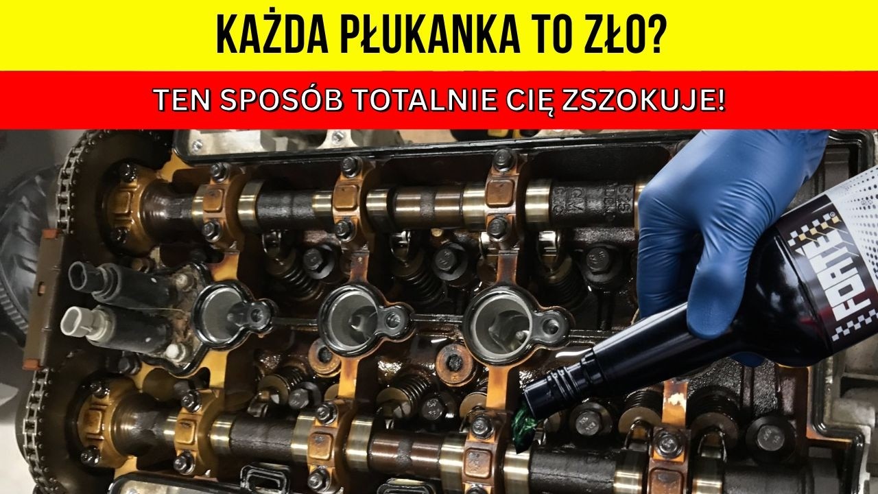 TAK ZABIJESZ SILNIK W 5 MINUT. Cała prawda o płukankach i jedyna bezpieczna metoda.