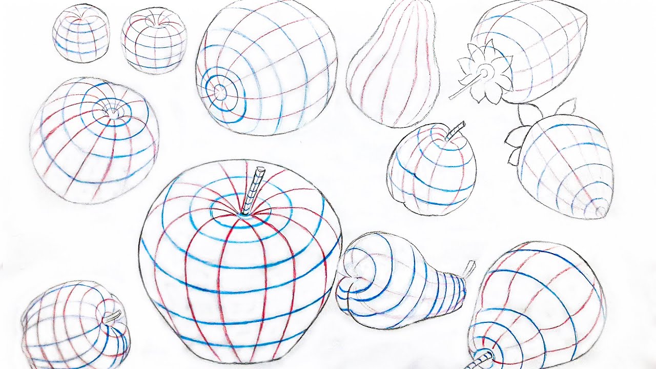 How To Use Cross Contour Lines In Our Drawings