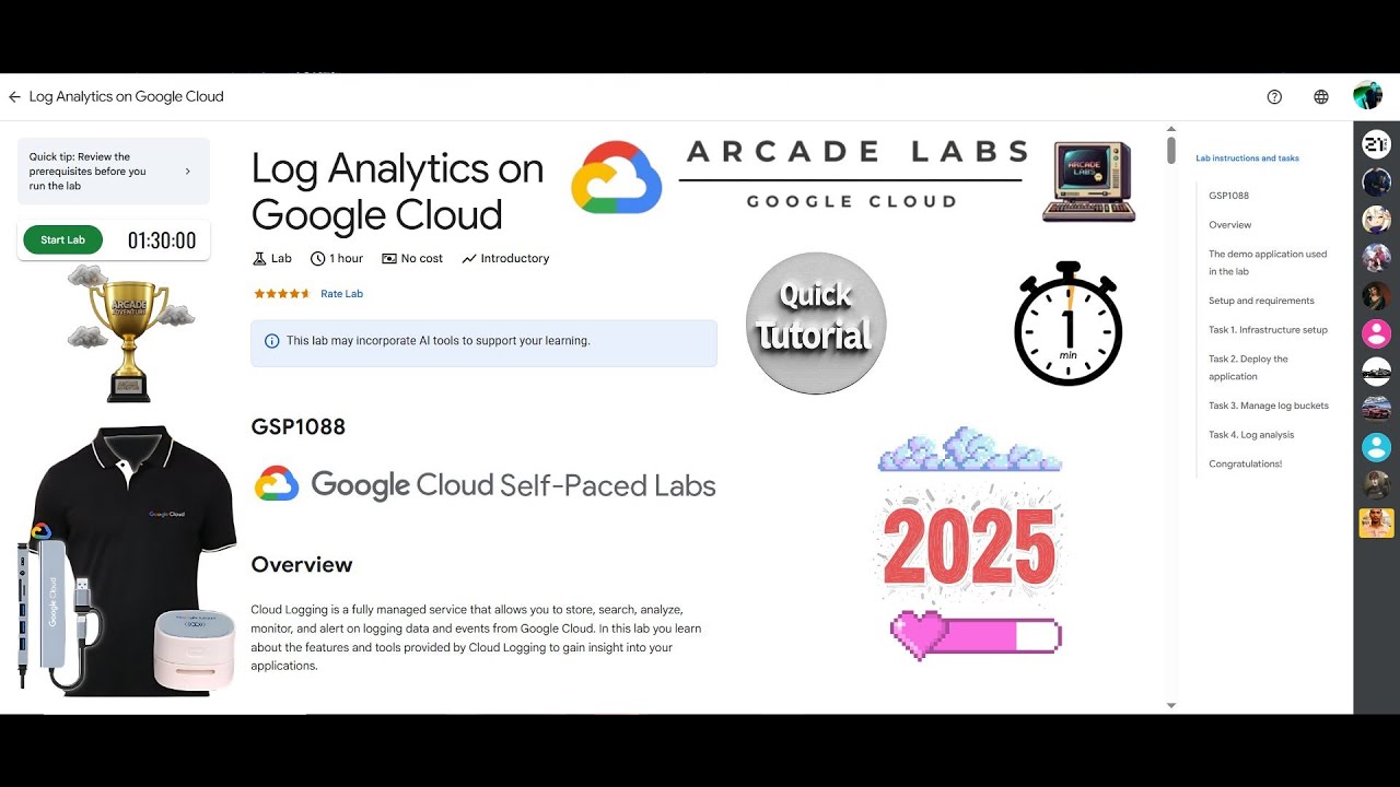 [NEW2025] Log Analytics on Google Cloud || #qwiklabs || #GSP1088 || Lab Solution