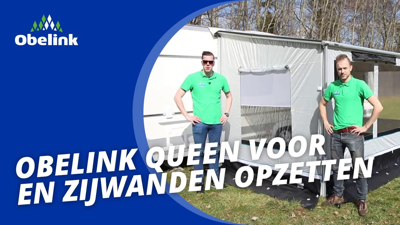 Obelink Queen voor- en zijwanden monteren | Instructievideo | Obelink