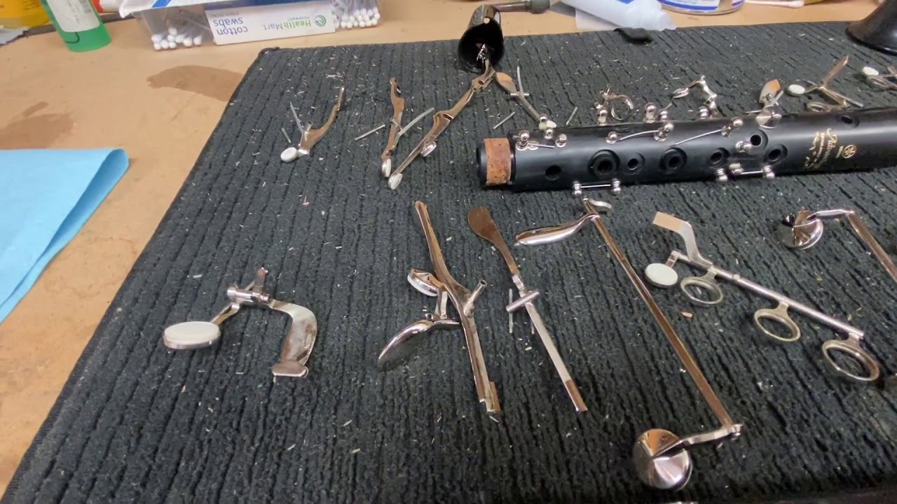 Clarinet Clean, Oil, and Adjust