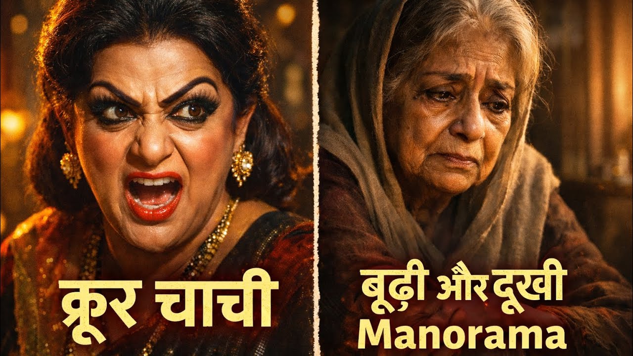 सीता और गीता की चाची का दर्दनाक सच | आखिर क्यों बर्बाद हो गई Manorama की जिंदगी?