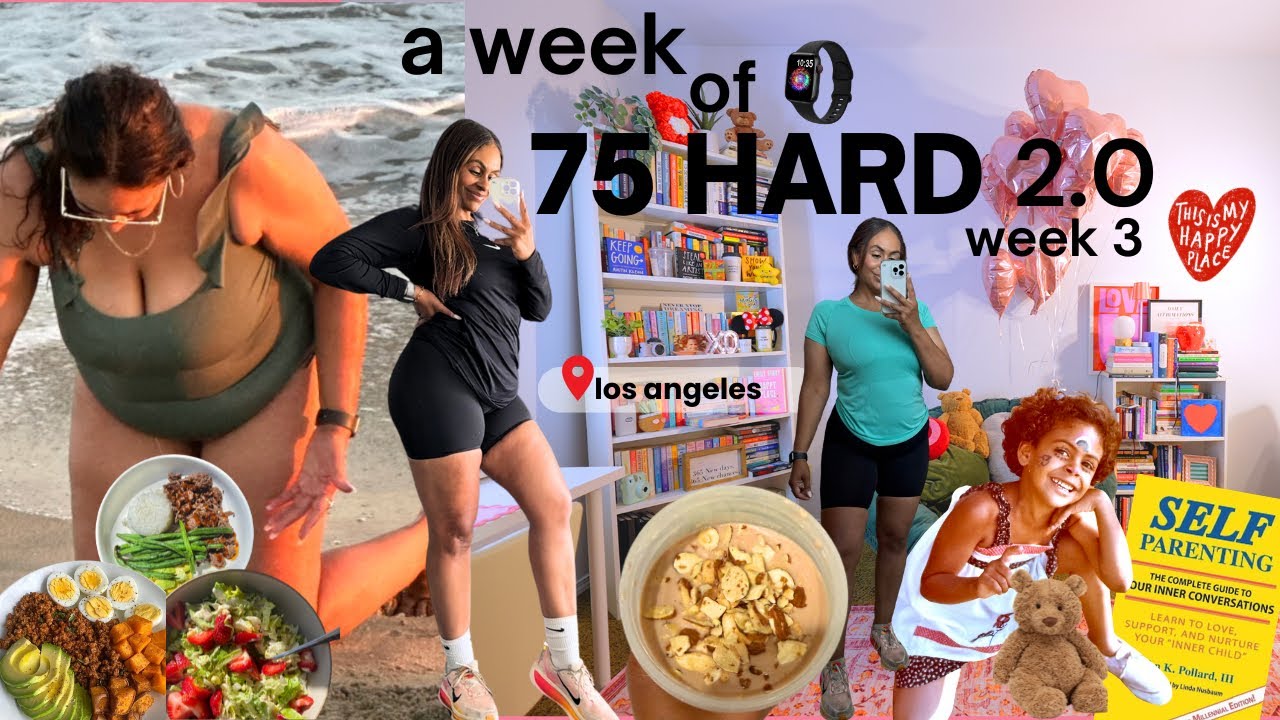75 HARD 2. 0: weekly vlog | Week 3 | 5 Things I wish I started sooner ⭐️self - reparenting MOM of 6