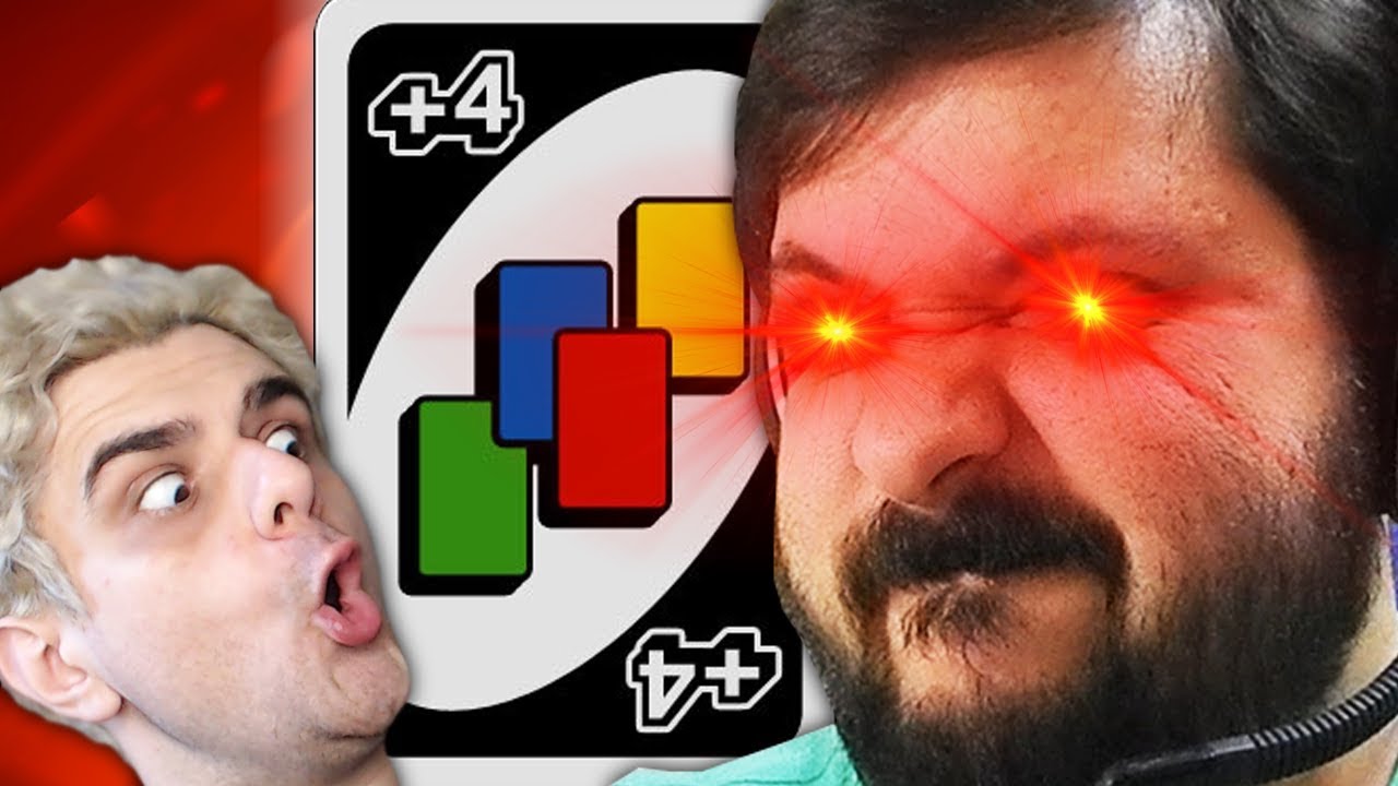 O CORE FICOU MUITO BRAVO JOGANDO UNO! - HUEstation