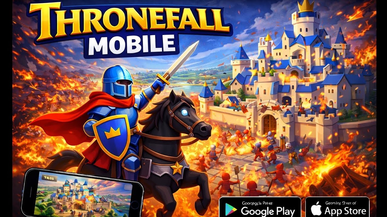 THRONEFALL MOBILE — O Novo Jogo Mobile que Vicia