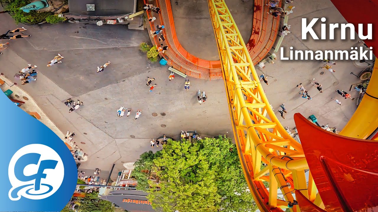 Kirnu front seat on-ride 5K POV @60fps Linnanmäki Linnanmaki