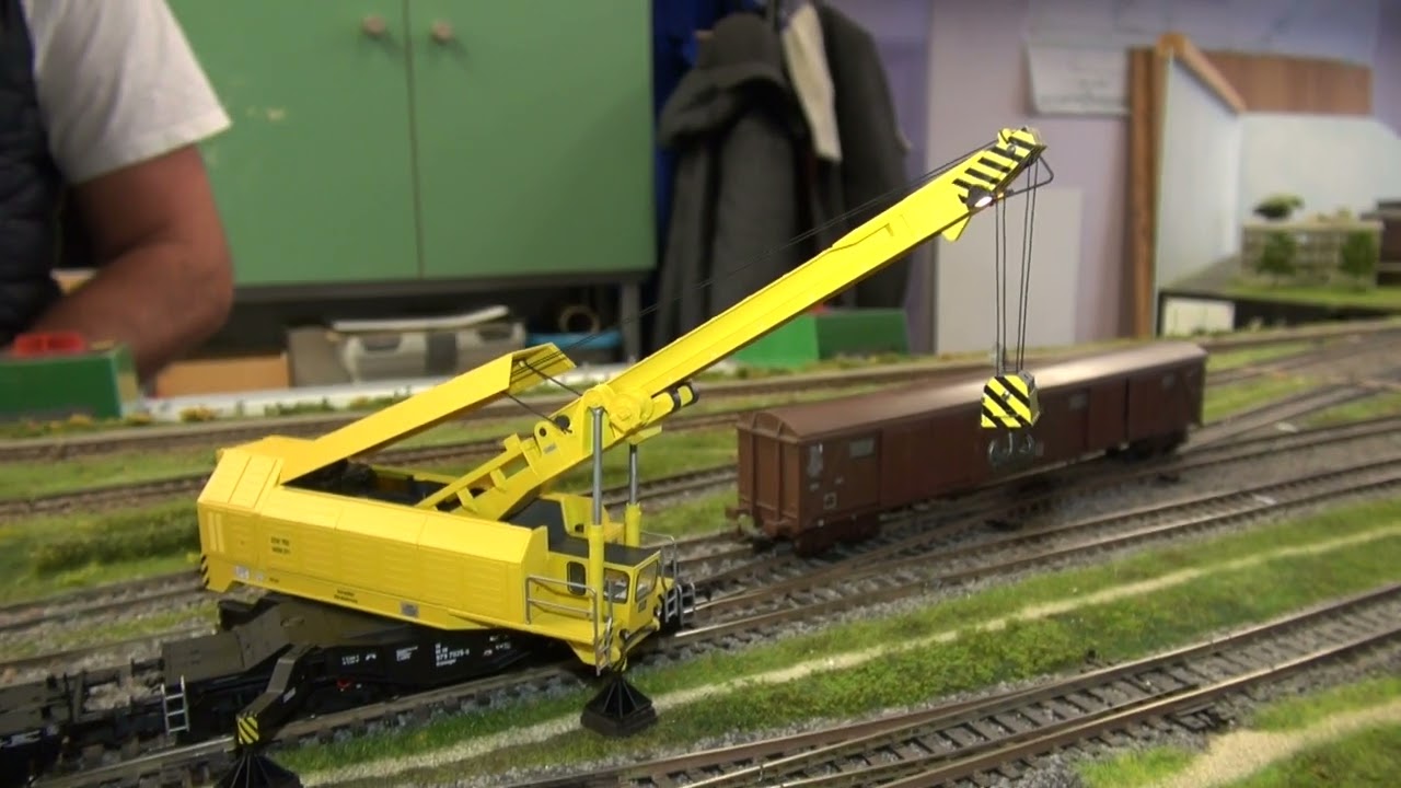 Rail Club Sénart Grue Digitale Roco  HD .