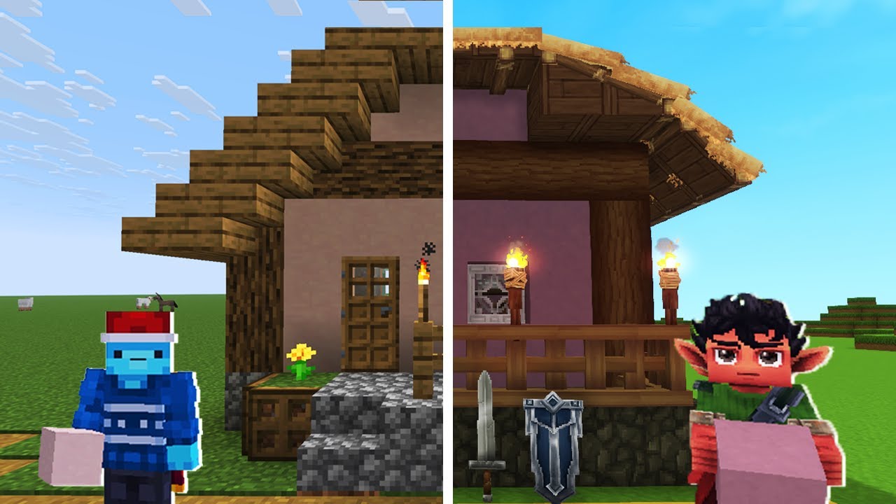 CONSTRU&Iacute; COSAS de Minecraft en Hytale
