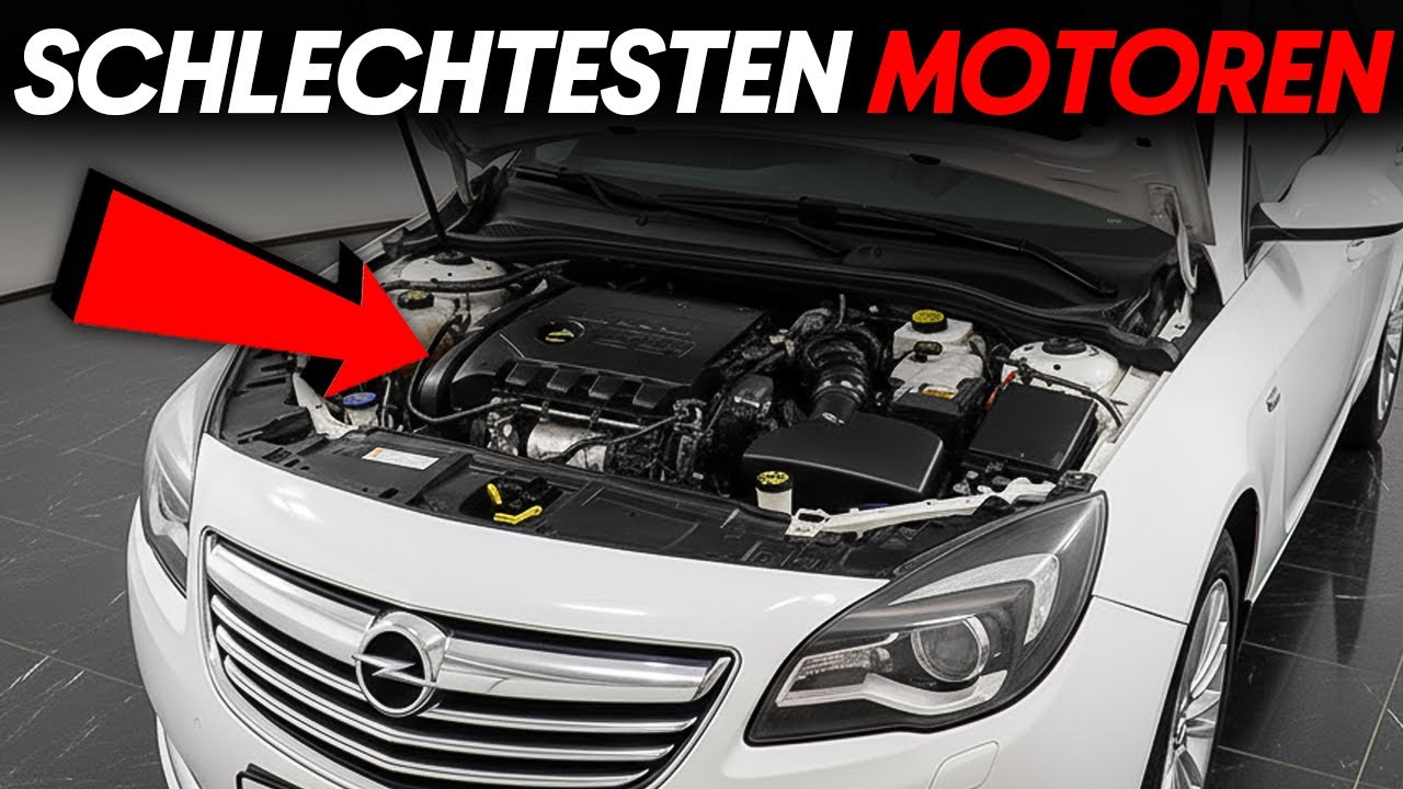 Die 3 SCHLECHTESTEN und 4 BESTEN Opel-Motoren, die man haben kann
