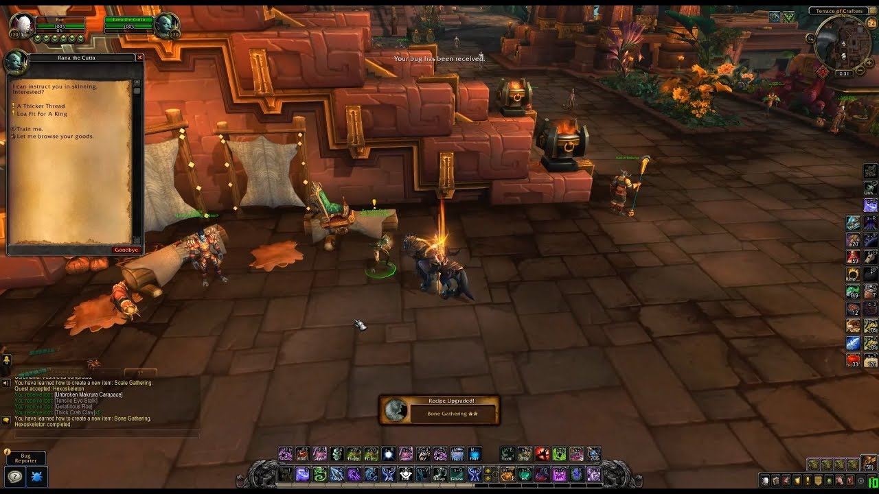 BFA Skinning Profession - All Quests (Horde)