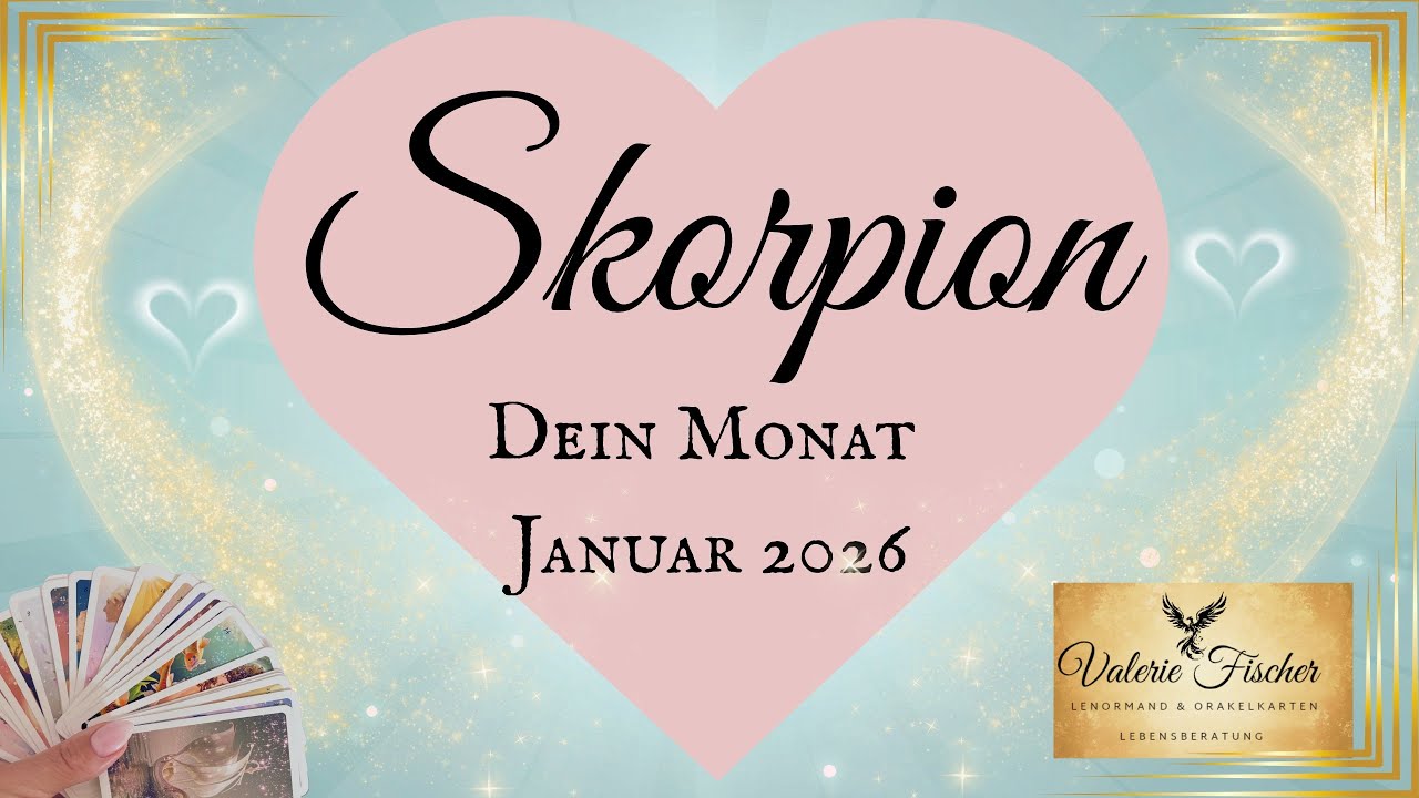 Skorpion ♏️ Dein Monat Januar 2026