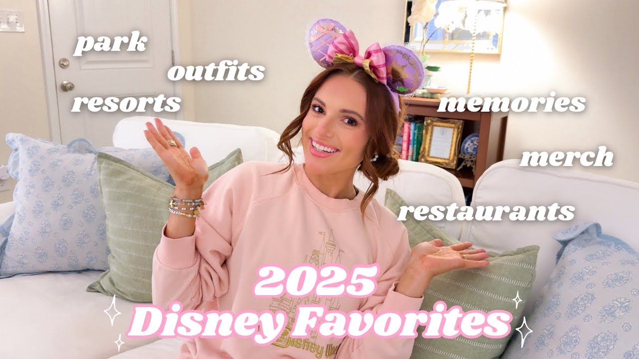 Любимые места Disney 2025 года | Мои лучшие курорты Disney World, сувениры, воспоминания, рестора...