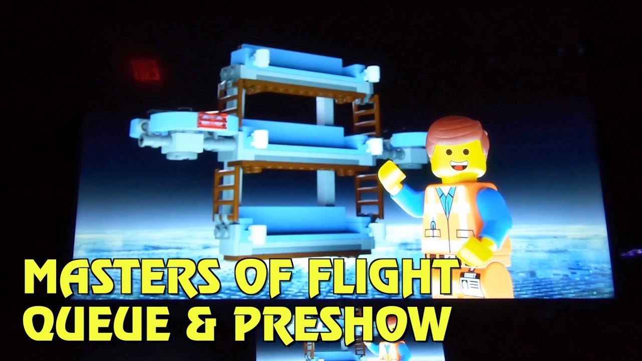 Masters of Flight Queue & Preshow | The LEGO Movie World at Legoland Florida
