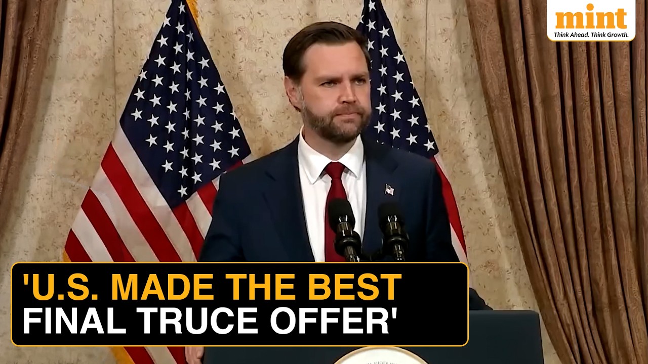 JD Vance's First Reaction To Failed Ceasefire Talks With Iran In Pakistan | WATCH