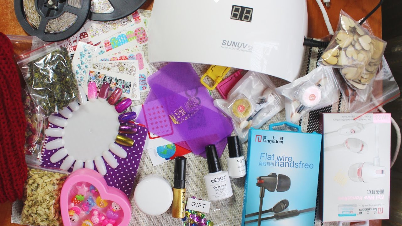 16 посылок с aliexpress