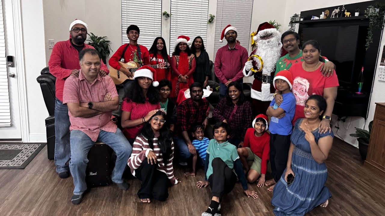 Antony & Kavitha Family | Carols Home Visit | 2025 |ATCA