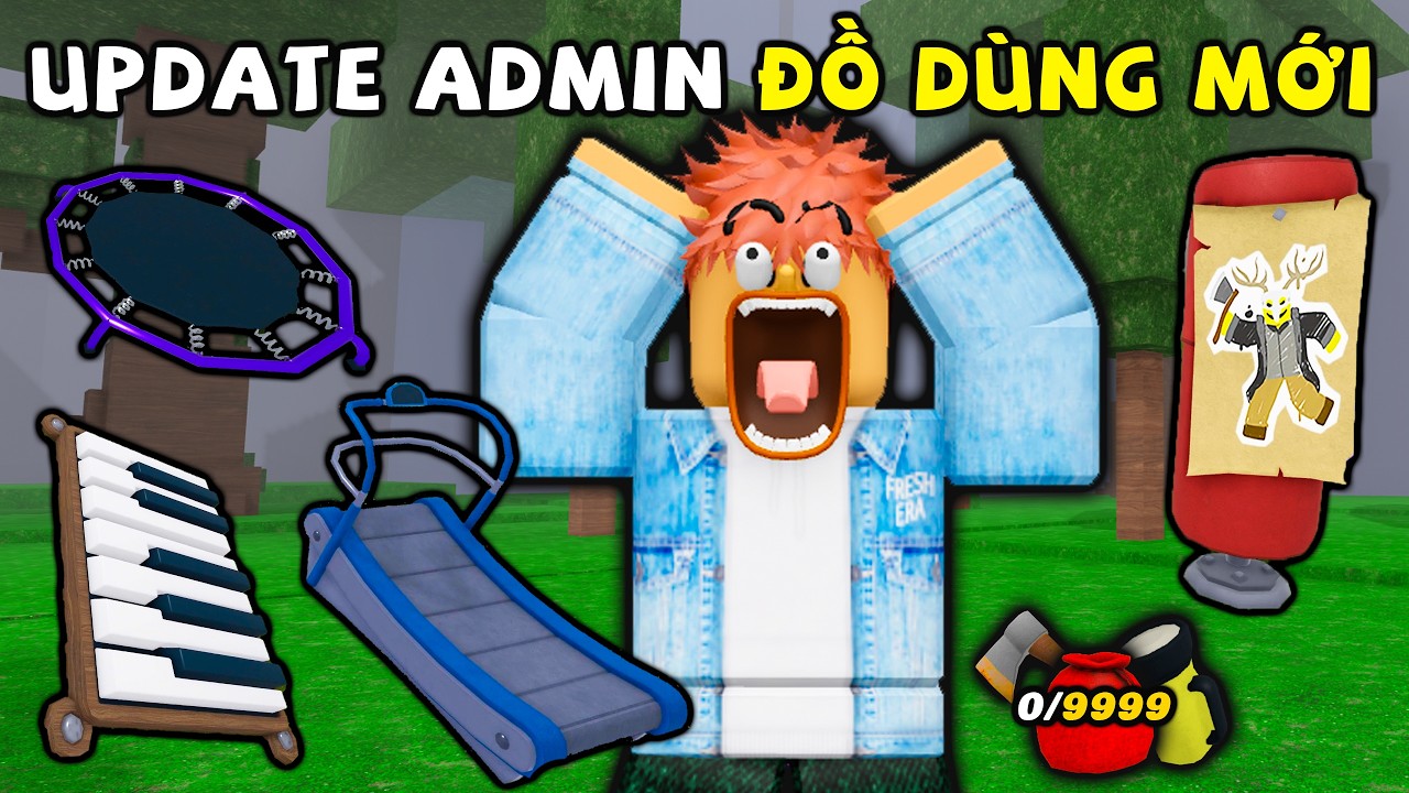 UPDATE ADMIN ĐỒ D&Ugrave;NG MỚI si&ecirc;u TH&Uacute; VỊ v&agrave; MỚI LẠ trong 99 NIGHTS IN THE FOREST ROBLOX