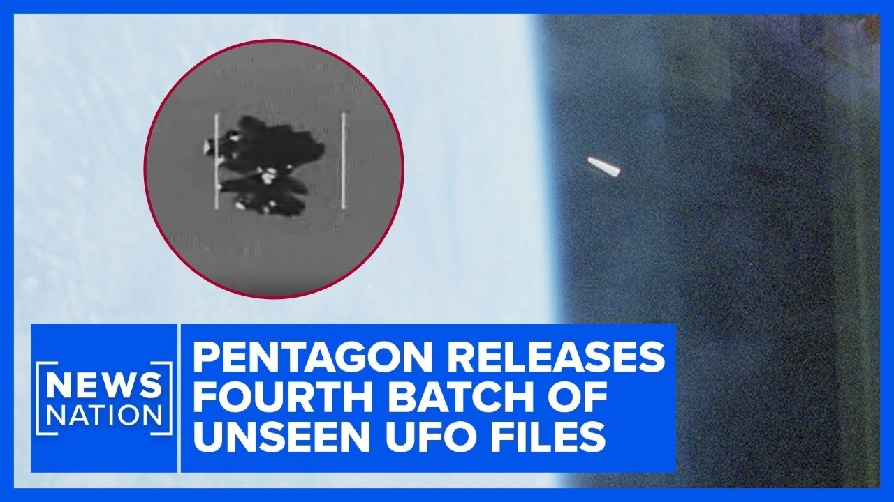 Pentagon releases fourth batch of UFO files