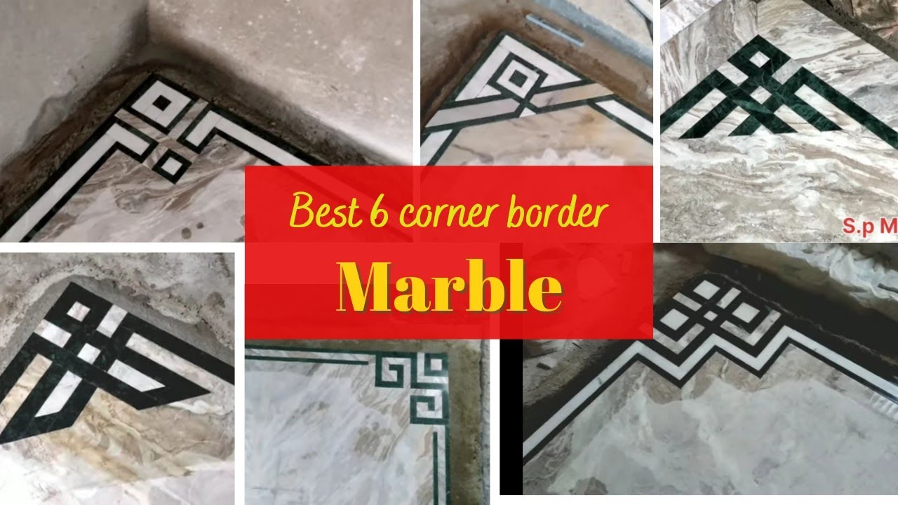 New design corner border🔥//amazing corner border 🔥 marble border