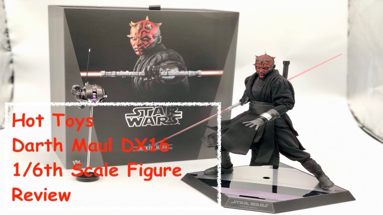 Hot Toys Darth Maul DX16 1/6th Scale Figure Review