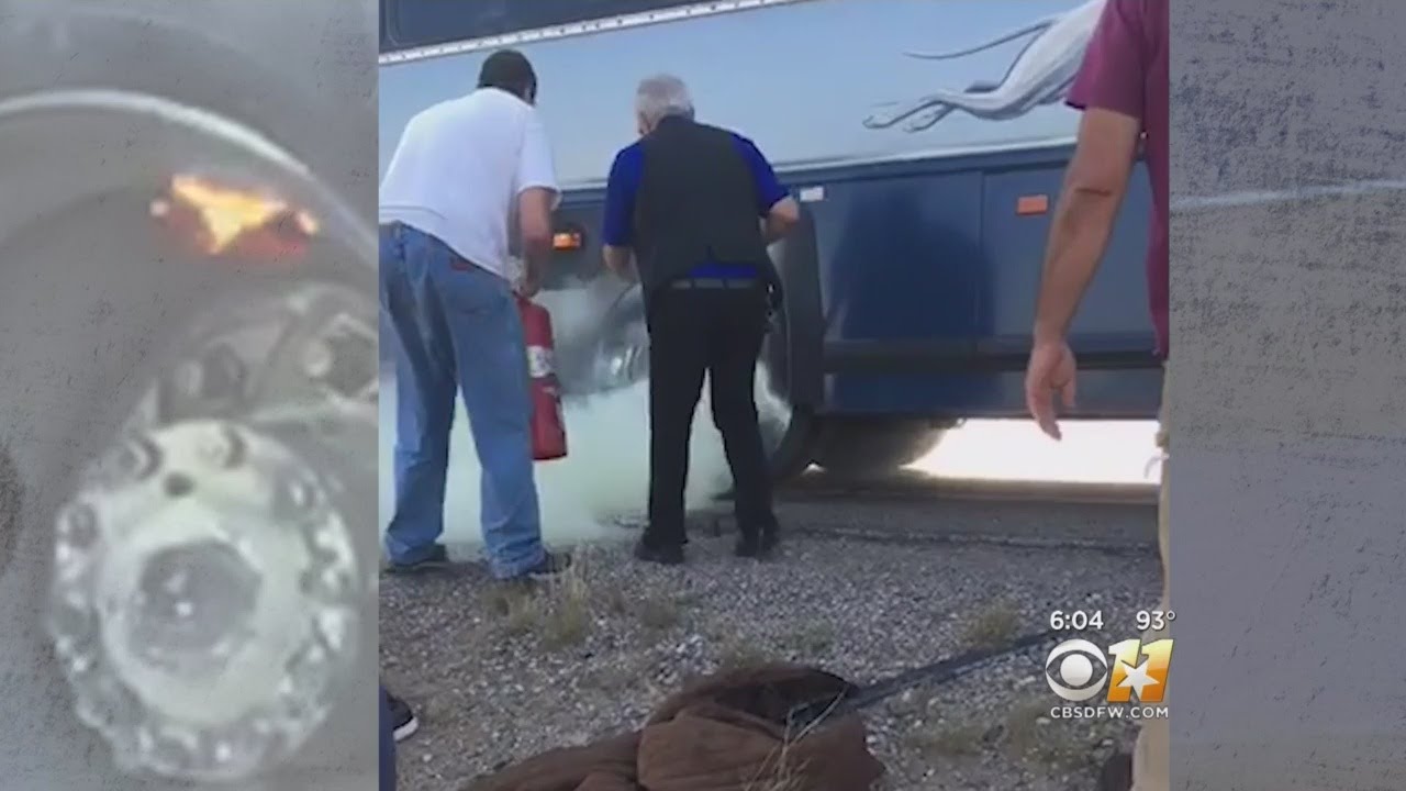 Greyhound Passengers Stranded In Dallas, Employee 'Beat Up' After Bus Wheel Fire